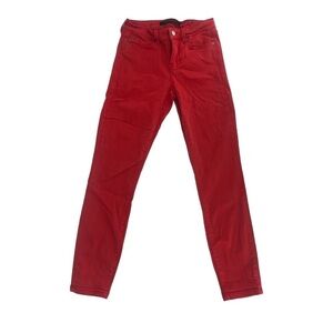 Liverpool Tomato Red The Crop Skinny Jeans Size 2 (26) Women’s